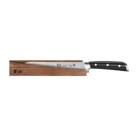 Cangshan TS Series 1020663 Swedish Sandvik 14C28N Steel Forged 8-Inch Bread Knife and Wood Sheath Set