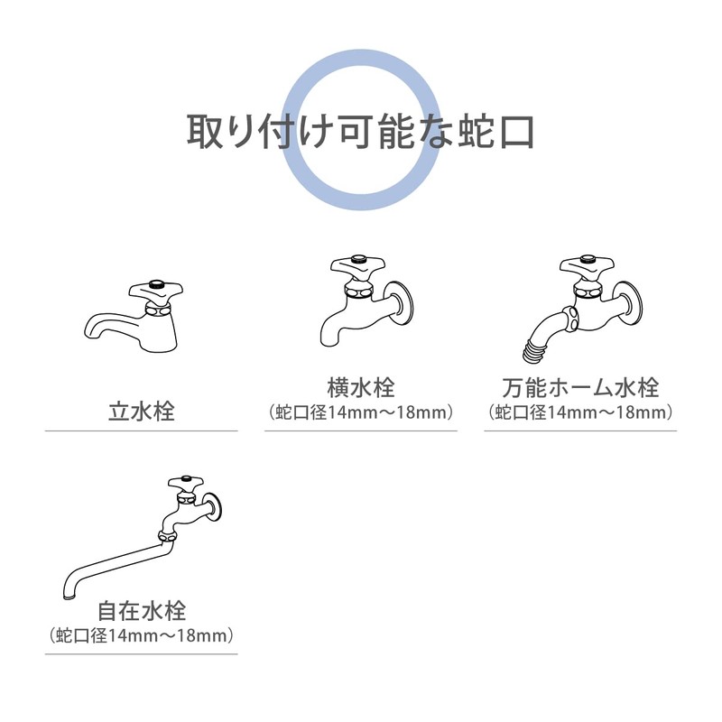 Takagi G147FJ G147FJ Rubber Faucet Nipple (FJ) Connects to Square
