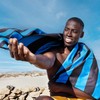 Fit-Flip Microfibre Beach towel - large beach towel - lightweight,