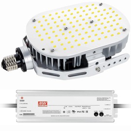 150W Shoebox LED Retrofit Kits, 20250LM 5000K, E39 Mogul Base, LED Retrofit Lights (700W MH/HPS Equivalent), Ideal for Parking Lots, Tennis Courts & Outdoor Street Lighting, ETL DLC Listed (1-Pack)
