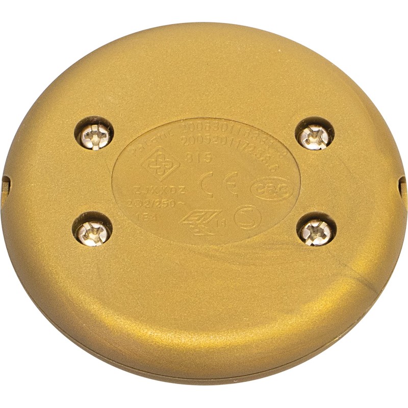 Round Foot Switch - Lights can be switched off using
