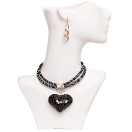 Collares para mujer Vetta accesories color negro Collares artesanales mexicanos para mujer Artesanias mexicanas hechas a mano