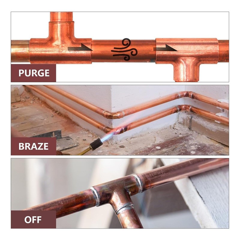 Generic Nitrogen Purge Tool, 3 Point Position Dial HVAC Nitrogen