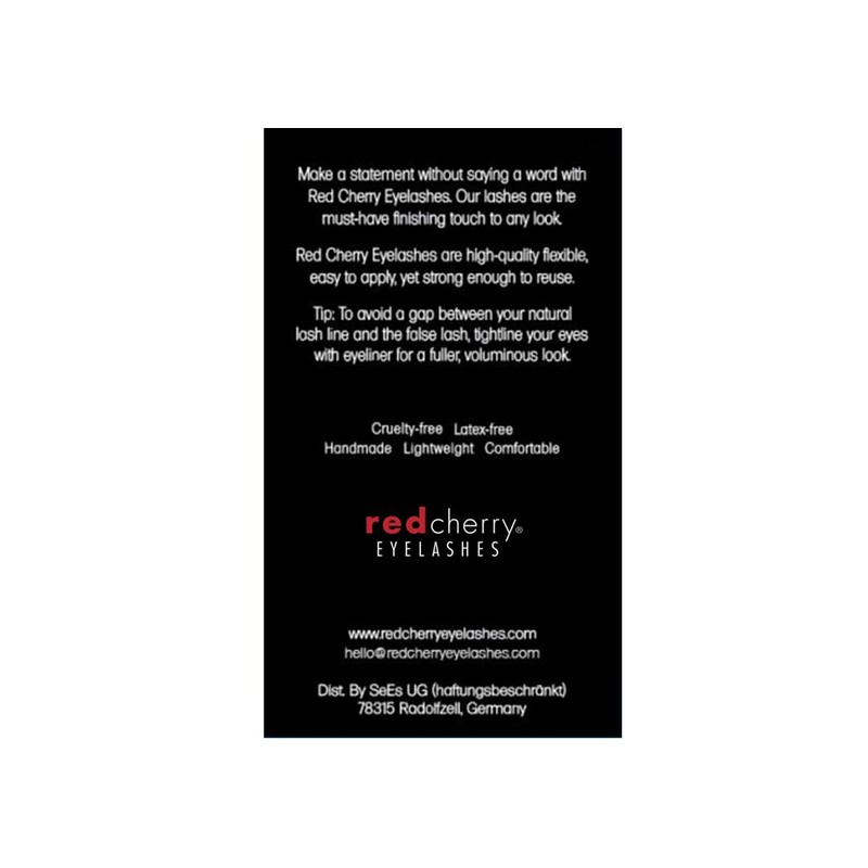 Red Cherry #DW False Eyelashes (Pack of 3 Pairs)