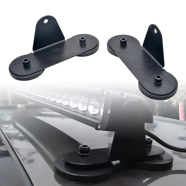 SUNWAN 2Pcs Universal Car Roof LED Light Bar Mounting Bracket