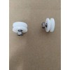 GAO Flora 2 castors greenhouse door POM diameter 25 mm