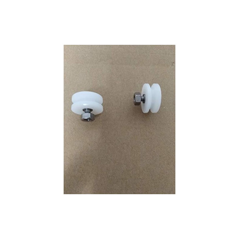 GAO Flora 2 castors greenhouse door POM diameter 25 mm