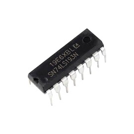 Circuito Integrado Chip IC 74LS193 Contador Binario TTL Ascendente y Descendente 74193 (3 Piezas)