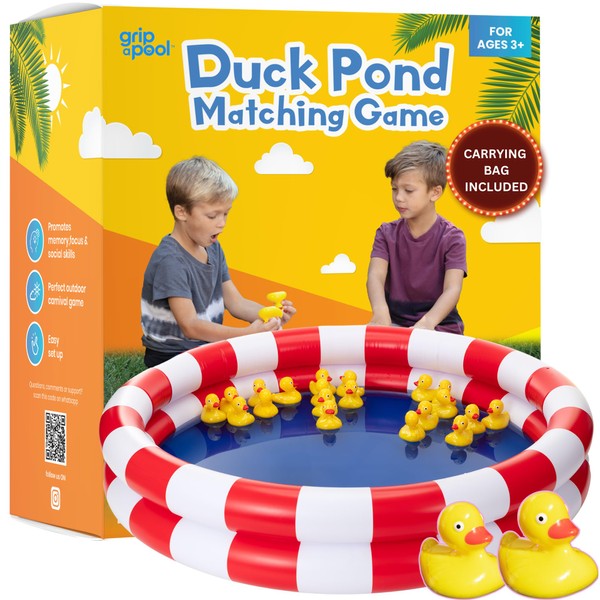 Duck Pond Matching Carnival Game, Outdoor Games for Kids Birthday