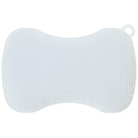 Kuhn Rikon Stay Clean Silicone Scrubber, Ice Blue
