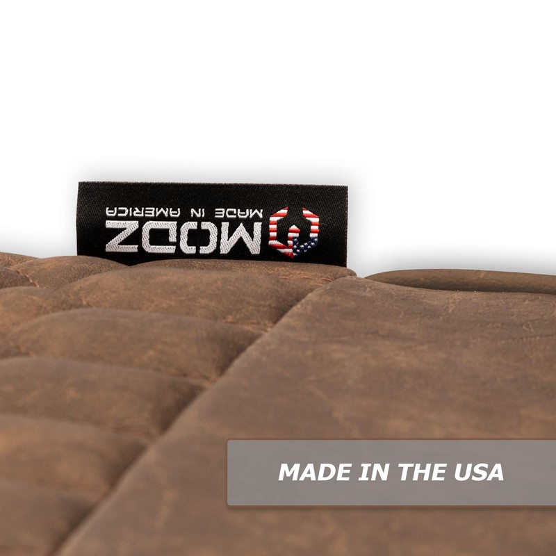 MODZ® RC Custom Golf Cart Rear Seat Covers - Brown