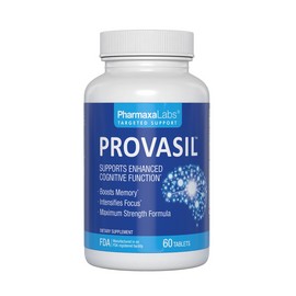 PharmaxaLabs Provasil Cognitive Enhancer | Boost Focus, Memory & Mental Clarity 60 Tablets