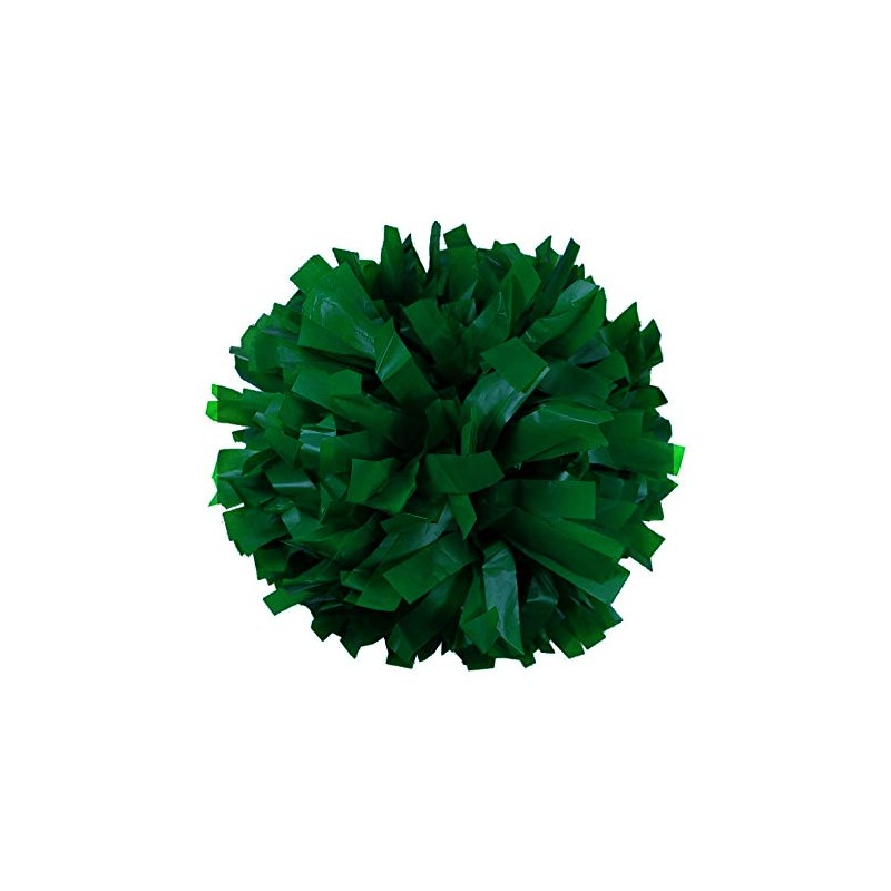 Danzcue 1 Pair 6" Plastic Cheerleading Pom Poms with Dowel