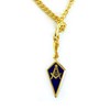 Masonic Exchange Trowel Pendant Necklace