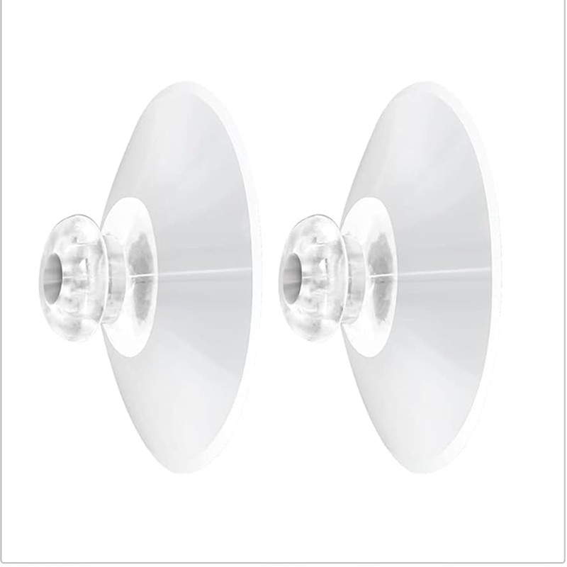 Shower Caddy Connectors Suction Cups for Bathroom, 2 Inch PVC