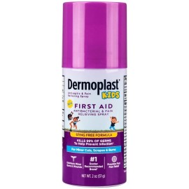 DERMOPLAST KIDS No Sting First Aid Spray 2OZ