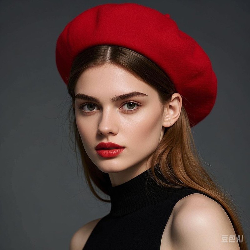 ZHYUAN French Beret hat,Wool Beret Hat,Warm Beret Cap,Ladies Beret Hat,Stylish