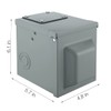 Miady 50 Amp 6-50R Power Outlet Box 250 Volt, Enclosed