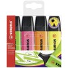 Stabilo Boss Highlighters, Pack of 4, Yellow, Green, Orange and