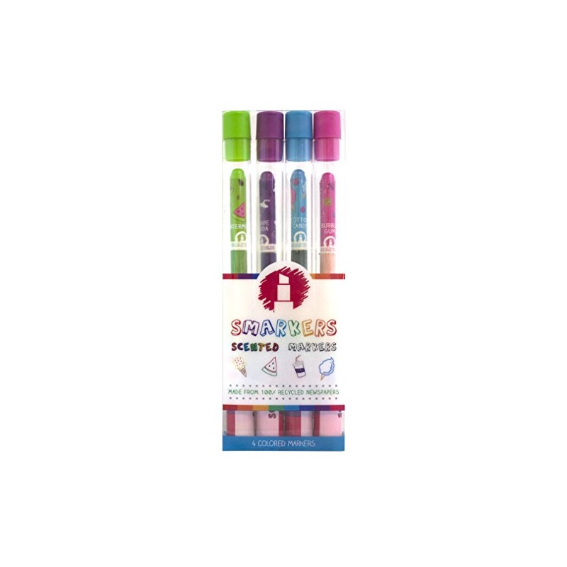 SMARKERS - Scented Markers - 4 Pack