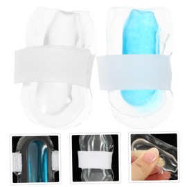 FOMIYES 3sets Breathable Gel Protector Pvc Gel Sleeve Wear Cover for Blisters One Size Fits 2pcs*3