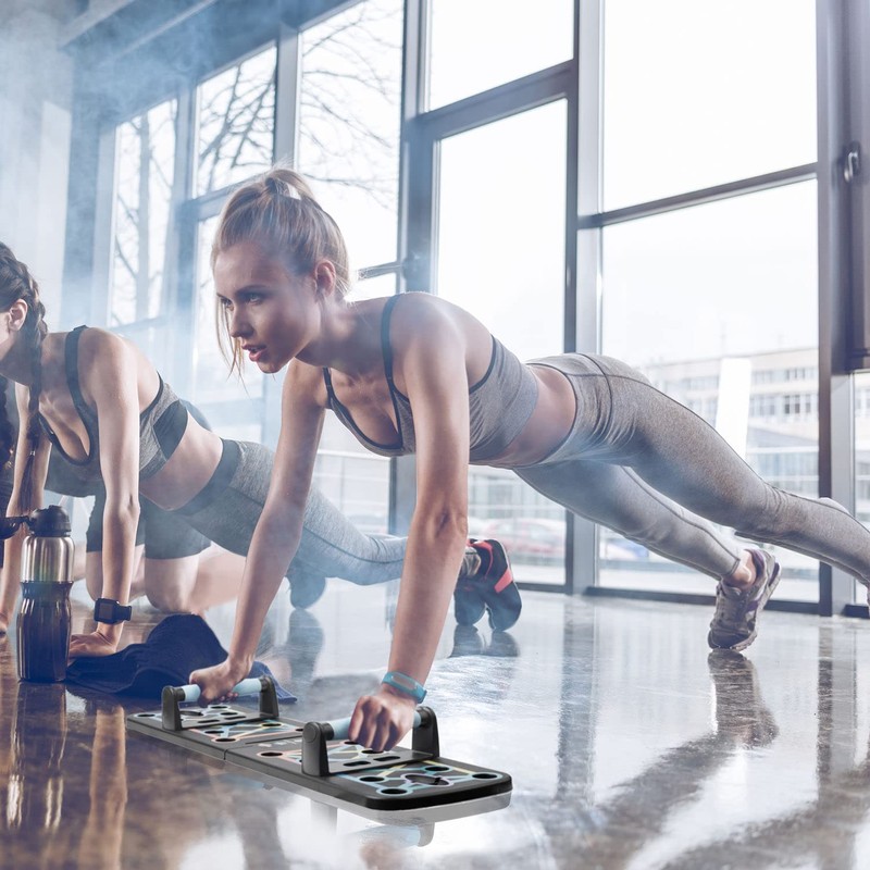 Body & Mind® Push-Up Board; Foldable Multifunctional Elite Rack Fitness