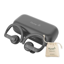 HUNE Haba TWS Sport Wireless Headphones, Bluetooth 5.4, IPX5, Waterproof, Autonomy 40 Hours, Sporty Design, Built-in Microphone