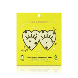 Lala Recipe Heart Goggle Brightening Mask 1 Sheet _D / 라라레서피 하트 고글 브라이트닝 마스크 1매 D