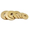 MACHSWON 10pcs Flat Washers Brass Flat Gaskets M10 ID 20mm