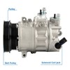 AUTOSITY 198567 AC Compressor for Jetta 2005-2014 2.5L,Passat 2012-2014 2.5L,Beetle