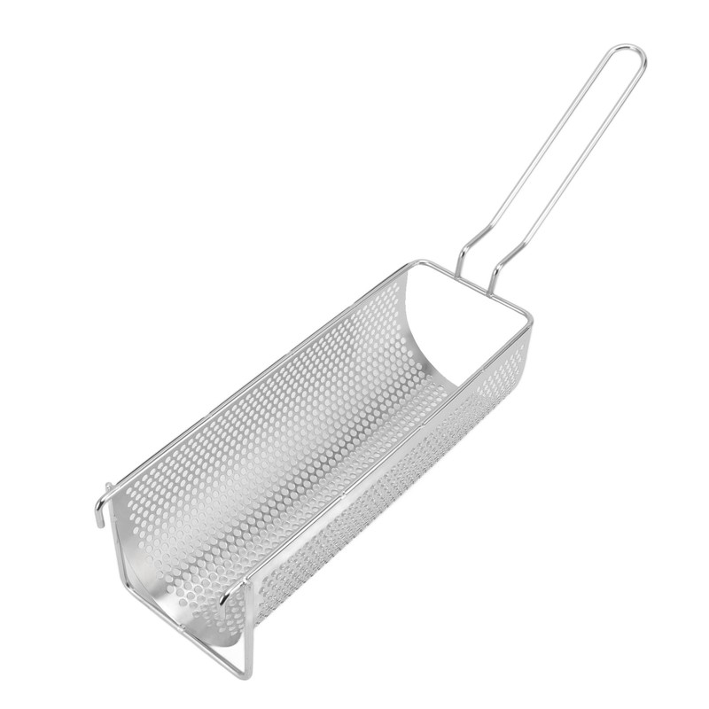 French Fries Basket 304 Stainless Steel Food Grade Thick Flexible