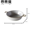 HINATA WH T-932155 Hinata Round Handle Au Gratin Dish
