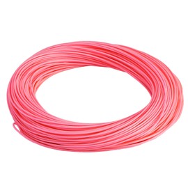 SF WF5F 100FT Fly Fishing Line Weight Forward Floating Fly Line for Fly Fishing Double Welded Loops Pink