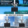 RAYSLIT Solar Flag Pole Light 3300 Lumens Flagpole Light Solar