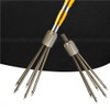 tieedhfu 5-Prong Fishing Spear Spearhead Fork Harpoo Pole Incisive Head
