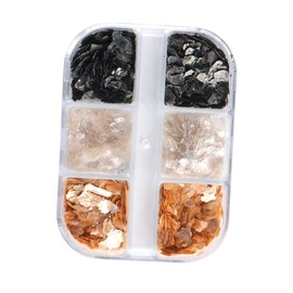 Minkissy Mica Slice Nail Art Sequins Manicure Decorations Elegant and Chic Glitter for Unique Nail Designs for Women Fashion Manicure Projects