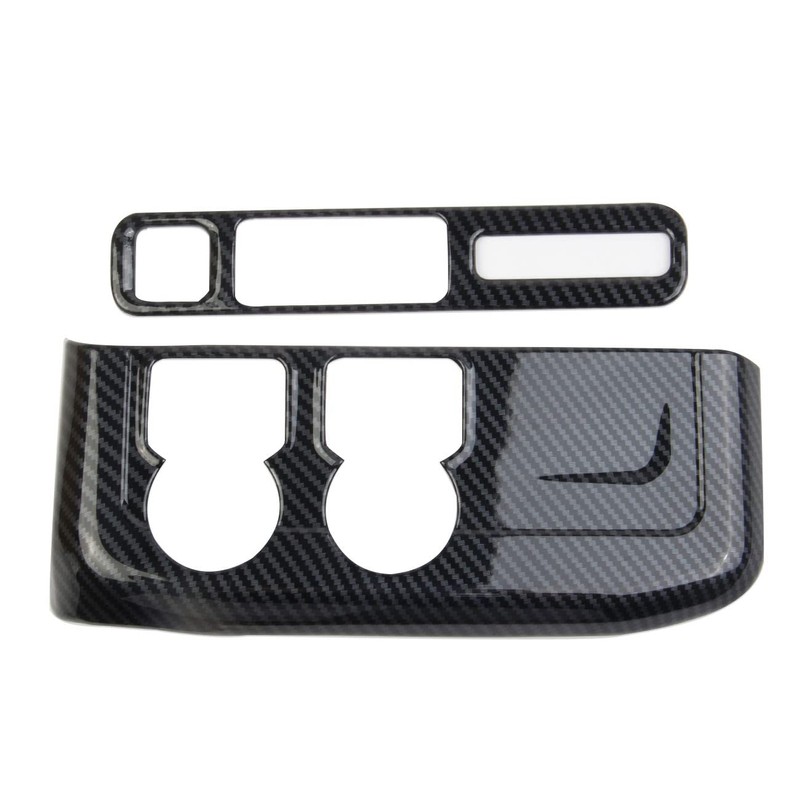 Fewshaw Carbon Fiber Side Console Headlight Switch Panel Cover Trim