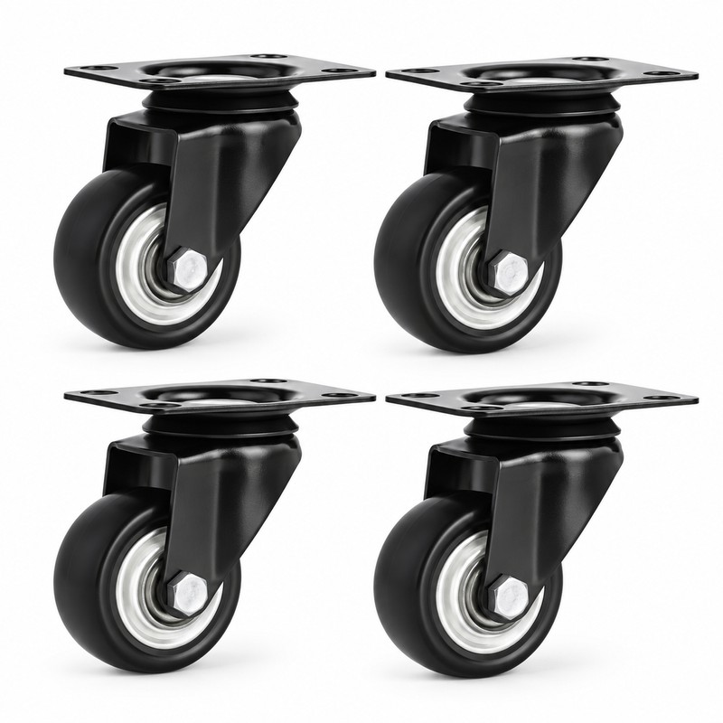 1.5 Inch Heavy Duty Caster Wheels Set of 4 –