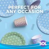 SOL 3pk Blue Table Cloths Party | 121 x 121cm