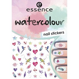 essence - Nail stickers - watercolour nail stickers - 07