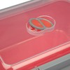 Microwave Vegetable Steamer Containers- 3 Pack Reusable Food Storage Large,