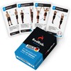 RED RAB Training Cards for Pull-Up Bands, Pull Up Band