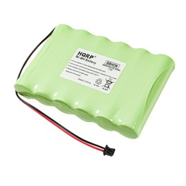 HQRP Battery for DSC IMPASSA 6PH-H-4/3A3600-S-D22 SCW9057 SCW9055 Alarm Panel 9057 SCW-9057 SCW-9055 9O57 ADT 17000145 17000152 Security System 6PH-H-4/3A36OO-S-D22 7.2V 3600mAh