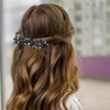 IUDWCG - 3 Pcs French Crystal Hair Clip Elegant Hair