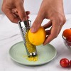 Silver Multifunctional Kitchen Stainless Steel Ginger Garlic Nutmeg Grater Nut