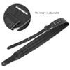 Guitar Strap Thickened Widened Adjustable PU Leather Decompression Shoulder Belt