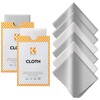 K&F Concept High Density Fabric Camera Cleaning Cloth, Gray, Pack