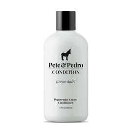 Pete & Pedro PEPPERMINT CONDITION - Peppermint Daily Haircare Conditioner for Men & Women | Creamy Conditioner Hydrates & Heals Dry, Damaged Hair | As Seen on Shark Tank, 8.5 oz.