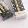 Green Flash Miffy Brass Ballpoint Pen, Dot GMB-012