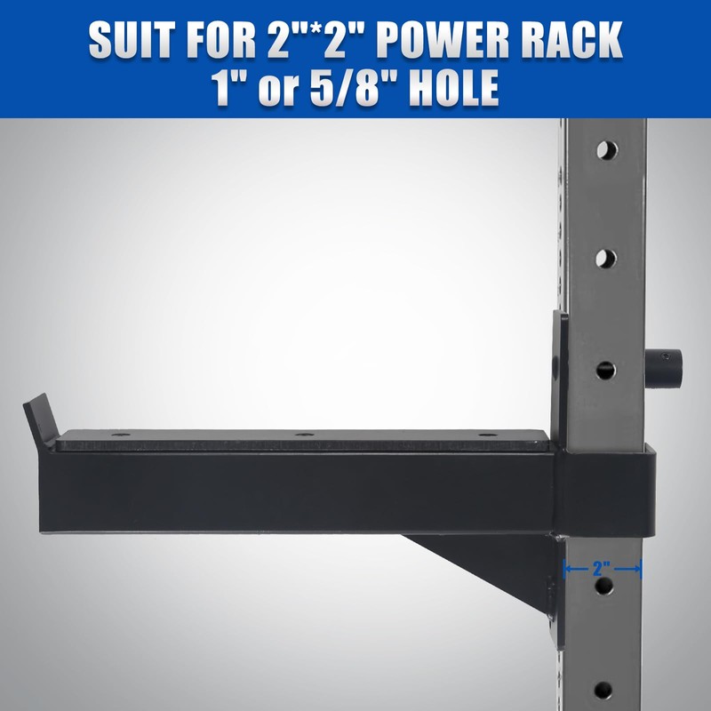 ZUKAM 2inch Rack Barbell Safety Catches Squat Rack Safety Arm
